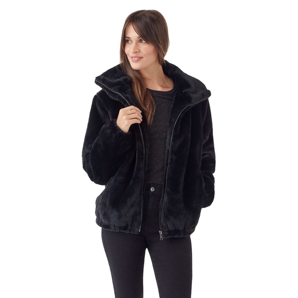 Splendid Faux Fur Jacket